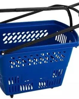 Cesta Plástica com Rodinha