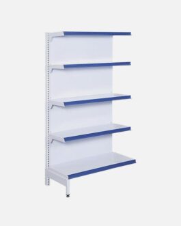 Gôndola de Parede Continuação 1,70x0,92x0,30/0,40 com 5 Bandejas