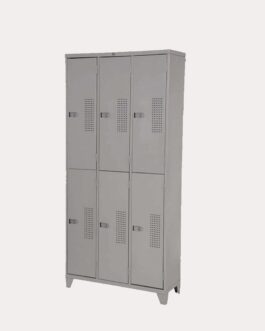 Roupeiro 06 Portas Grandes 1,95x0,90x0,40m