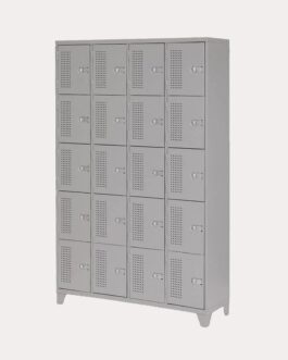 Roupeiro 20 Portas Pequenas 1,95x1,20x0,40m
