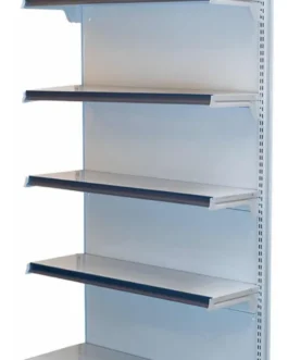 Gôndola de  Parede Continuação 2,00x0,92x0,40/0,30m com 06 Bandejas